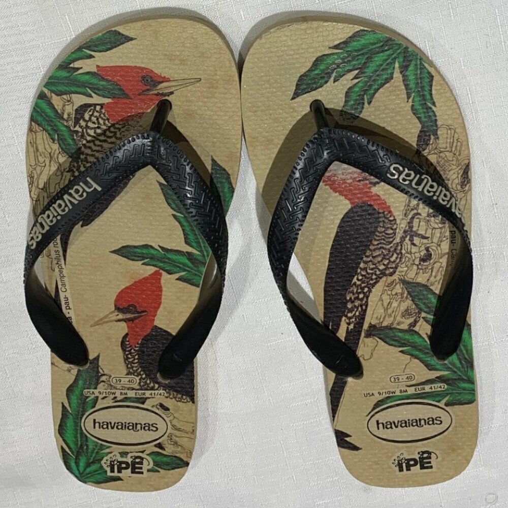 Havaianas IPE Flip Flops Sandals Women's Size 9/10 - Picture 7 of 10